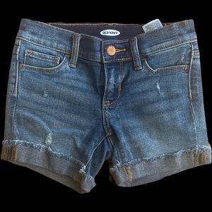 Girls Old Navy Denim shorts size 6